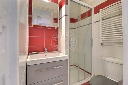 Baño Estudio amueblado - 23m²  - Bourse - París