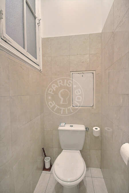 Toilettes Appartement meublé - 50m²  - 1 chambre - Miromesnil - Paris