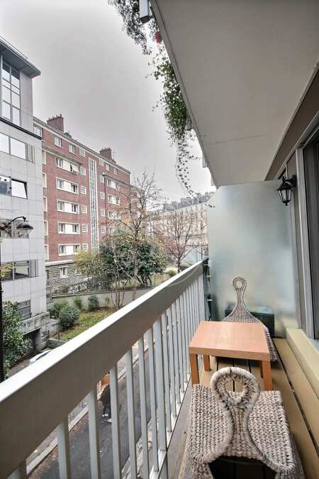 Balkon Möblierte studio - 30m²  - Buttes-Chaumont - Paris