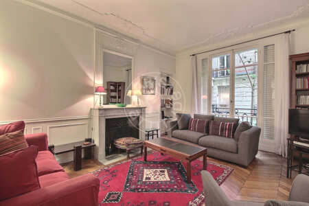 Salón Piso amueblado - 129m²  - 3 dormitorios - La Muette / Bois de Boulogne - París