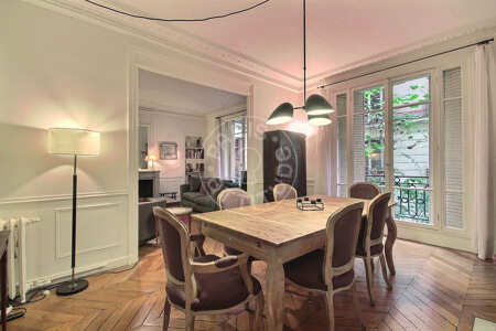 Comedor Piso amueblado - 129m²  - 3 dormitorios - La Muette / Bois de Boulogne - París