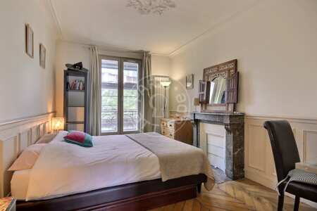 Camera da letto Appartamento arredato - 47m²  - 1 locale - Père Lachaise - Parigi