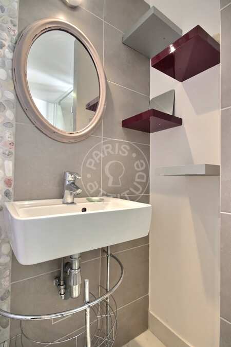 Bagno Appartamento arredato - 47m²  - 1 locale - Père Lachaise - Parigi