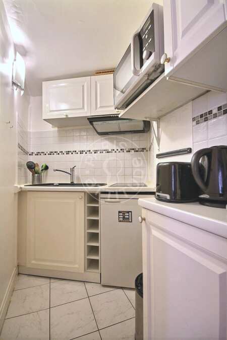 Cozinha Quitinete mobilado - 28m²  - Pyramides / Palais Royal - Paris