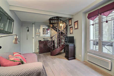 Salotto Duplex arredato - 30m²  - 1 locale - Musée Picasso - Parigi