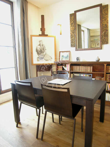 Comedor Piso amueblado - 45m²  - 1 dormitorio - Saint-Germain - París
