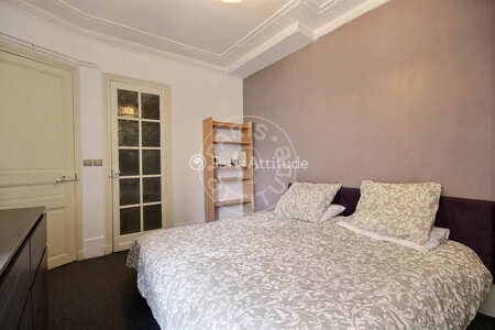 Bedroom Furnished apartment - 60m²  - 1 bedroom - Convention - Paris