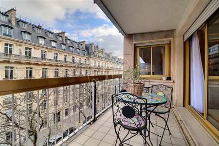 Balkon Möblierte wohnung - 154m²  - 3 Zimmer - Trocadéro - Paris