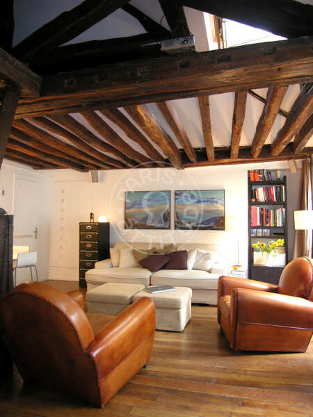 Other Furnished apartment - 43m²  - 1 bedroom - Châtelet - Paris