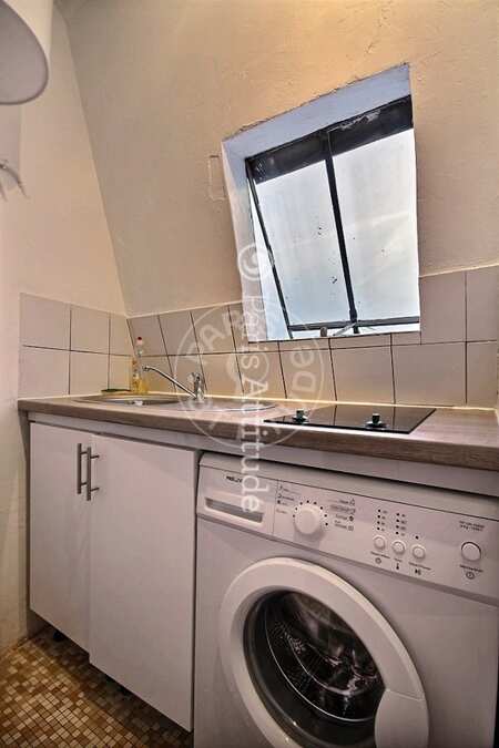 Cozinha Apartamento mobilado - 30m²  - 1 quarto - Ménilmontant - Paris