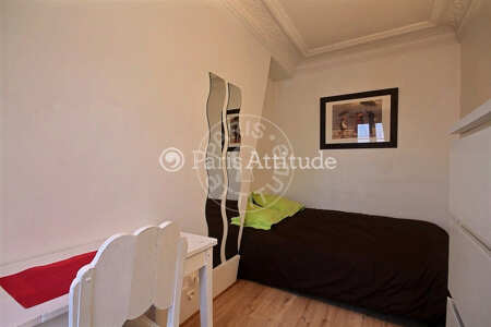 Quarto Apartamento mobilado - 30m²  - 1 quarto - Ménilmontant - Paris