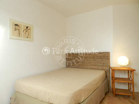 Quarto Apartamento mobilado - 45m²  - 1 quarto - Buttes-Chaumont - Paris
