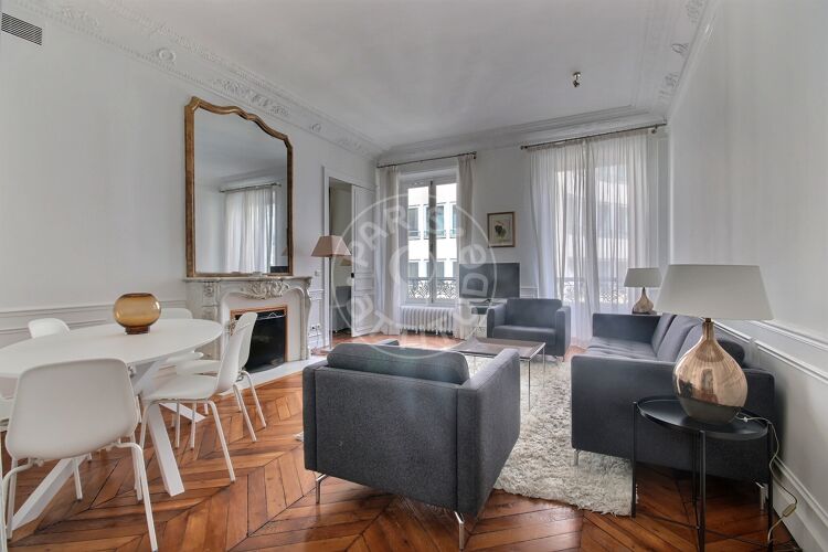 Sala - 2 quartos mobiliado - Paris 75008 - 4944