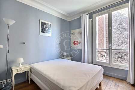 Schlafzimmer Möblierte wohnung - 54m²  - 1 Zimmer - Plaisance / Pernety - Paris