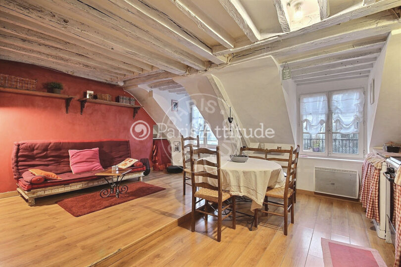 Furnished 2 bedrooms - Paris 75009 - 4959