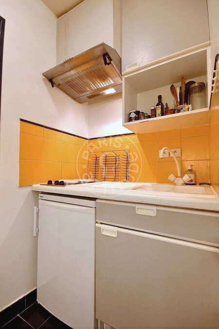 Küche Möblierte studio - 32m²  - Convention - Paris