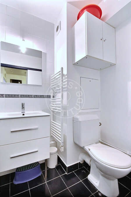 Badezimmer Möblierte studio - 32m²  - Convention - Paris