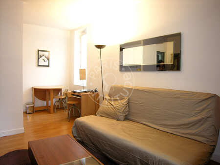 Sala Quitinete mobilado - 22m²  - Batignolles - Paris
