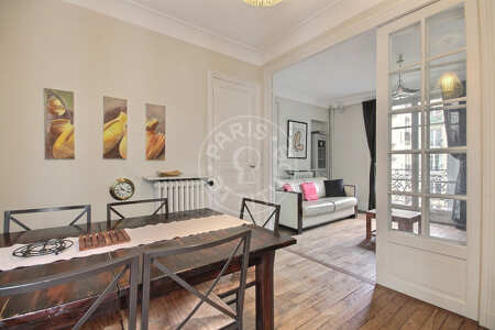 Sala de jantar Apartamento mobilado - 51m²  - 1 quarto - Convention - Paris