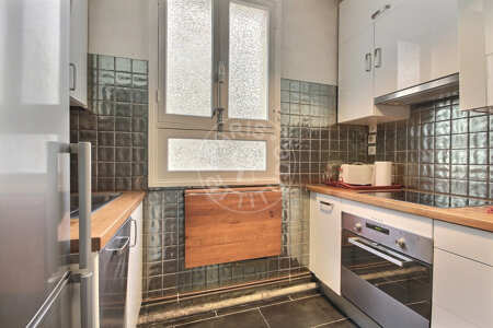 Cozinha Apartamento mobilado - 51m²  - 1 quarto - Convention - Paris