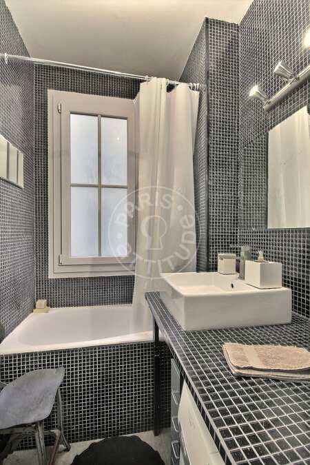 Casa de banho Apartamento mobilado - 51m²  - 1 quarto - Convention - Paris