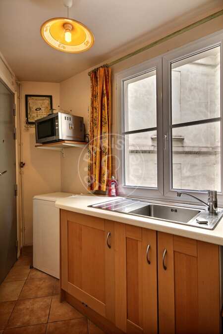 Cucina Appartamento arredato - 24m²  - 1 locale - Pyramides / Palais Royal - Parigi