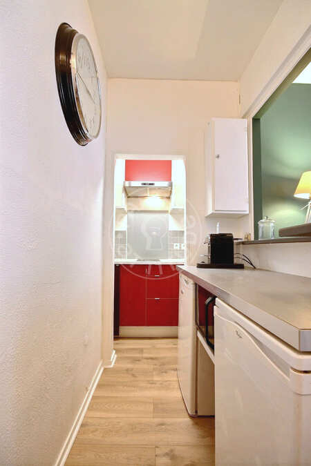 Küche Möblierte wohnung - 33m²  - 1 Zimmer - Arc de Triomphe - Paris