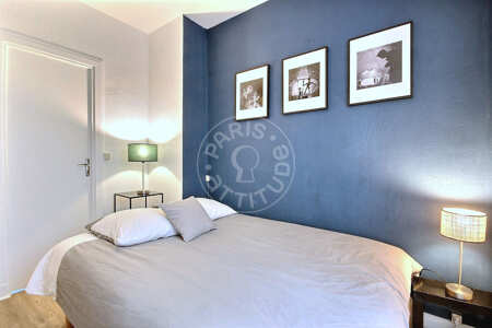 Schlafzimmer Möblierte wohnung - 33m²  - 1 Zimmer - Arc de Triomphe - Paris