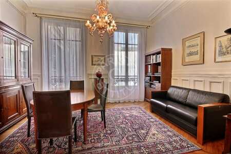 Sala da pranzo Appartamento arredato - 110m²  - 2 locali - Bourse - Parigi