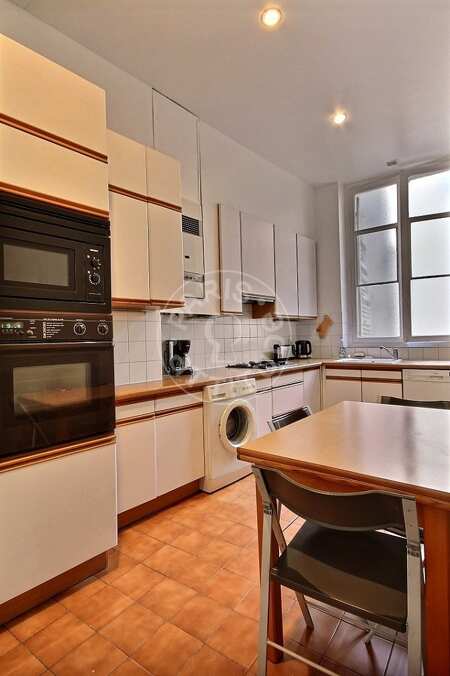 Cucina Appartamento arredato - 110m²  - 2 locali - Bourse - Parigi