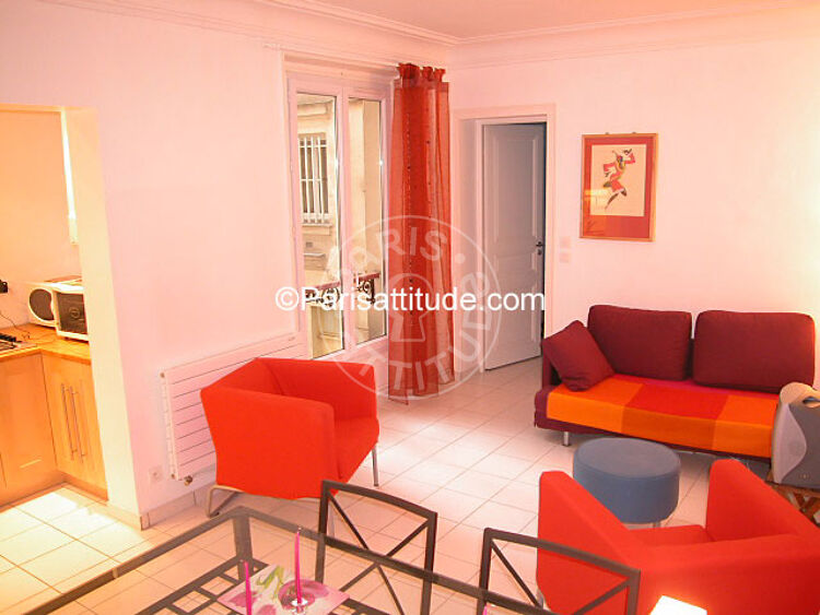 Sala - 1 quarto mobiliado - Paris 75018 - 510