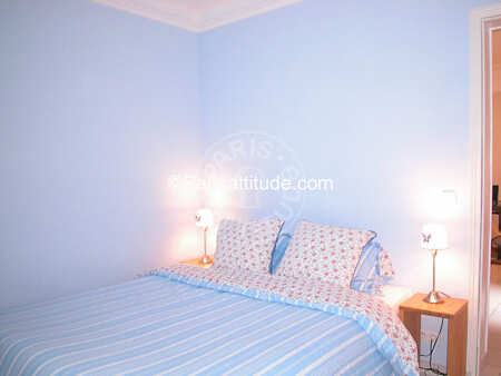 Quarto Apartamento mobilado - 40m²  - 1 quarto - Jules Joffrin - Mairie du 18ème - Paris