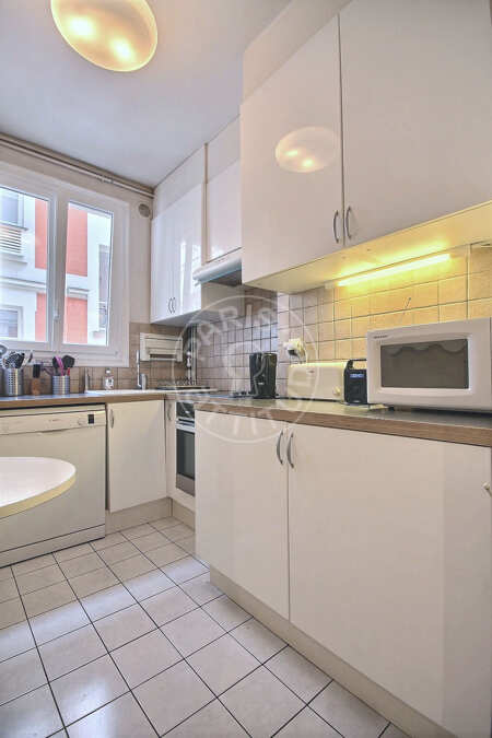 Kitchen Furnished apartment - 75m²  - 2 bedrooms - Arc de Triomphe - Paris