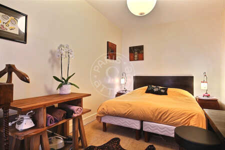 Schlafzimmer Möblierte wohnung - 40m²  - 1 Zimmer - Oberkampf - Paris