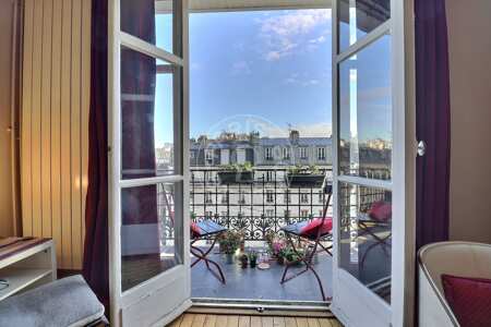 Balcone Appartamento arredato - 63m²  - 2 locali - Nation - Parigi