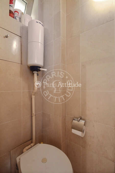 WC Quitinete mobilado - 45m²  - Tour Eiffel - Paris