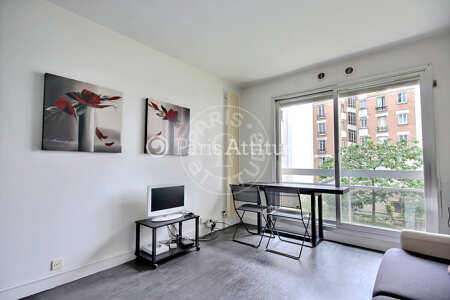 Living room Furnished studio - 26m²  - Arc de Triomphe - Paris