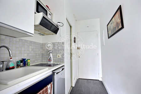 Kitchen Furnished studio - 26m²  - Arc de Triomphe - Paris