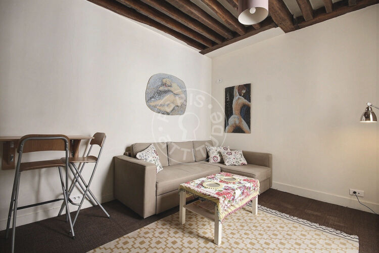 Salon - Studio meublé - Paris 75006 - 5340
