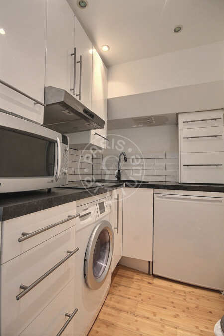 Küche Möblierte studio - 20m²  - Saint-Germain - Paris