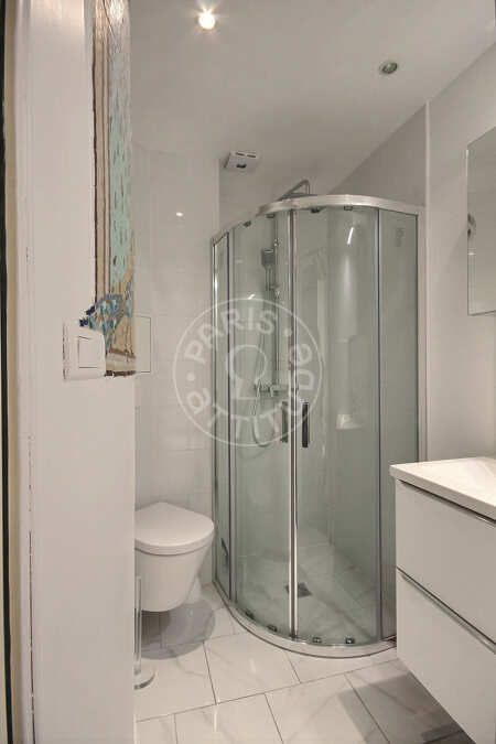 Badezimmer Möblierte studio - 20m²  - Saint-Germain - Paris