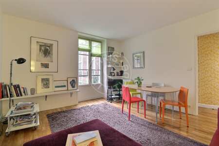 Salón Piso amueblado - 66m²  - 2 dormitorios - Batignolles - París