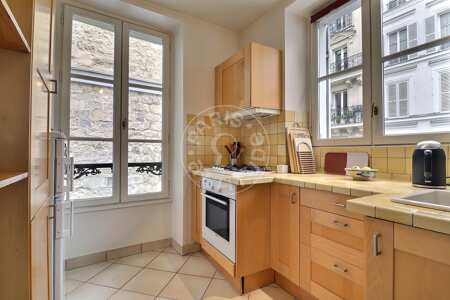 Cocina Piso amueblado - 66m²  - 2 dormitorios - Batignolles - París