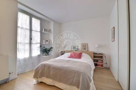 Dormitorio Piso amueblado - 66m²  - 2 dormitorios - Batignolles - París