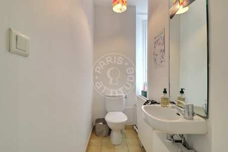 Inodoro Piso amueblado - 66m²  - 2 dormitorios - Batignolles - París