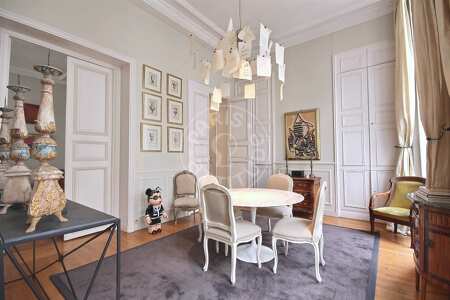 Esszimmer Möblierte wohnung - 90m²  - 1 Zimmer - Saint-Germain - Paris