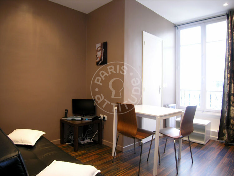 Living room - Furnished studio - Paris 75011 - 5395