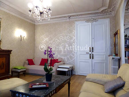 Sala Apartamento mobilado - 90m²  - 2 quartos - République - Paris