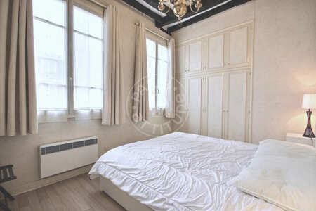 Dormitorio Dúplex amueblado - 37m²  - 1 dormitorio - Châtelet - París