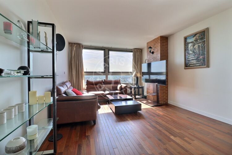 Living room - Furnished 2 bedrooms - Puteaux 92800 - 5449
